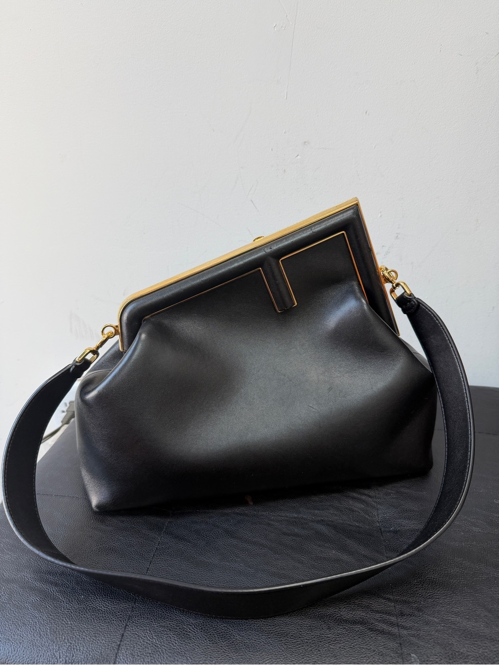 Fendi Shiny Napa First Black